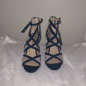 Navy blue heels
